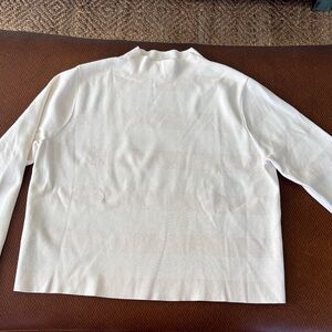 Chic Cream Women's Turtleneck Sweater